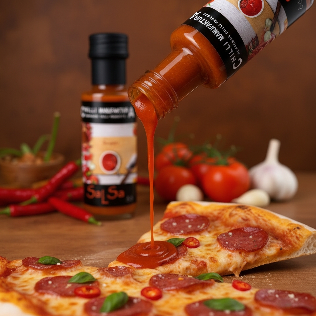l Sie sind scharf! Chilli Sauce!