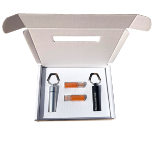 Chili Box No.3 Hot Selection – Chili Geschenkset, 2 Schlüsselanhänger