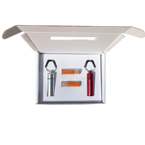 Chili Box No.3 Hot Selection – Chili Geschenkset, 2 Schlüsselanhänger