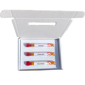 Chili Box No.6 Hot Selection – 3 Chilipulver zu je 5 g im Set Chili Box No.6 Hot Selection – 3 Chilipulver zu je 5 g im Set