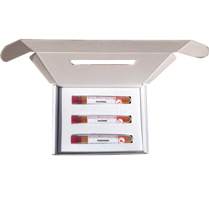 Chili Box No.6 Hot Selection – 3 Chilipulver zu je 5 g im Set Chili Box No.6 Hot Selection – 3 Chilipulver zu je 5 g im Set