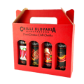 Rote Geschenkbox Sauce 4x100ml