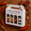 Weiße Geschenkbox Sauce 4x100ml  