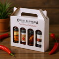 Weiße Geschenkbox Sauce 4x100ml  