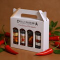 Weiße Geschenkbox Sauce 4x100ml  