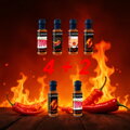 Aktion 4 + 2 GRATIS saucen Jalapeno, Salsa, Cayenne, Habanero + 2 chili saucen gratis