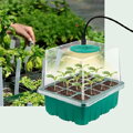  GROW BOX (1x12) KOMPLET mit 1xLED-Beleuchtung, 12 Plätze + 20 Chilisamen