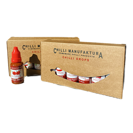 Chilli Drops gift package 6 x 20ml