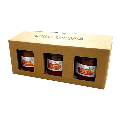 Geschenkbox 3x Pyré EXTRA Chiliaufstrich