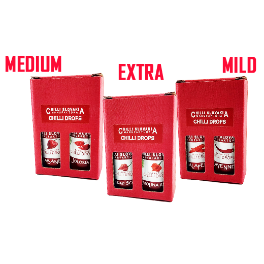 Chilli Drops mini box 2 x 20ml Chilli Drops mini box 2 x 20ml