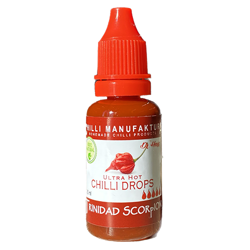 CHILLI DROPS 20ml Trinidad Scorpion  