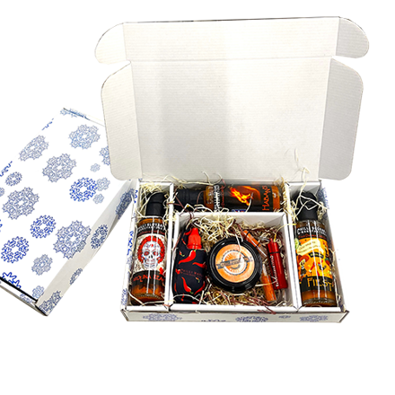DELUXE CHILLIKEY 6-teilige EXTRA-Hot-Geschenkbox